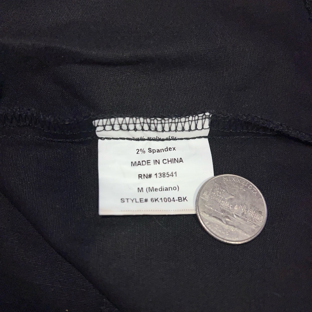 Charlotte Russe Black Mini Skirt with Front Buttons - Picture 5 of 5